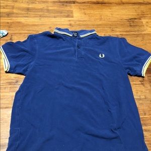 Fred Perry Shirts - Fred Perry Medium blue polo Fred Perry Shirts - Fred Perry Medium blue polo